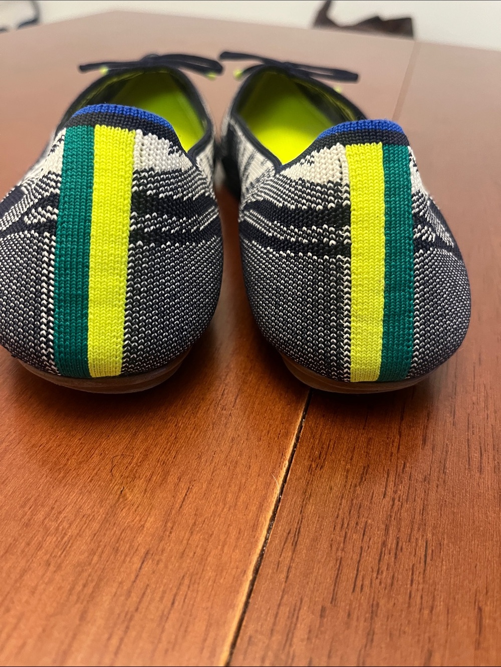 Rothy’s Botanical Navy pointy toes - Picture 6 of 8